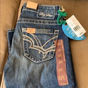 Big Star Casey Low Rise Boot Cut size 27 Long